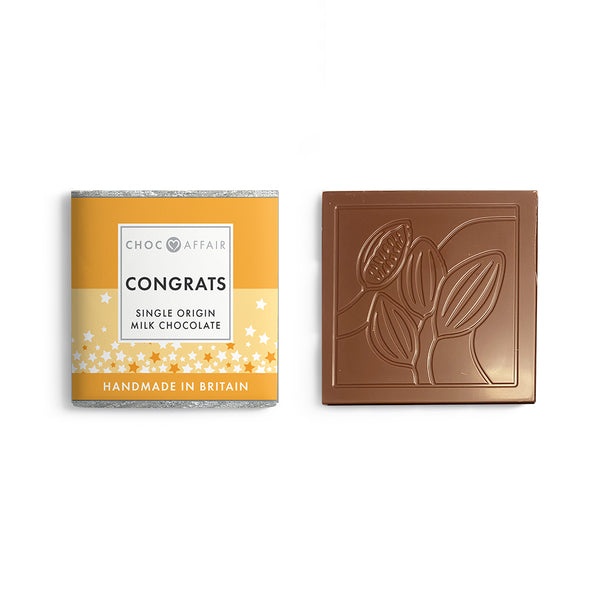 Congratulations Mini Milk Chocolate Bar