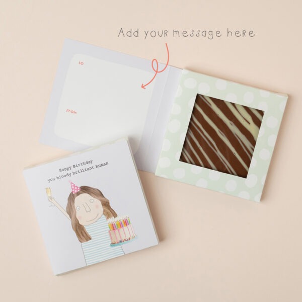 Choccy Card- Brilliant Human