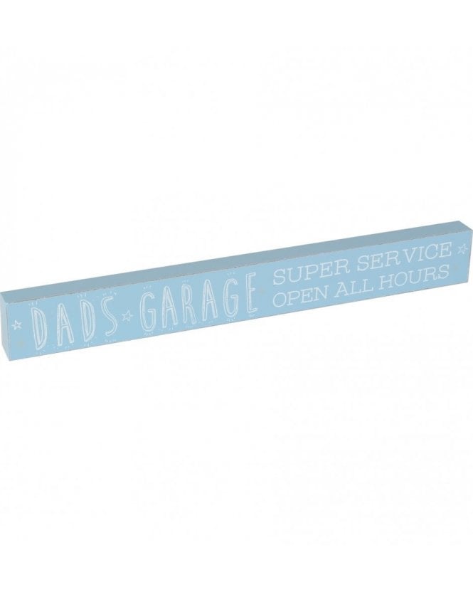 Love Life 'Dad's Garage' Plaque