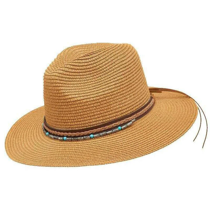 Thalia Hat - Caramel Brown