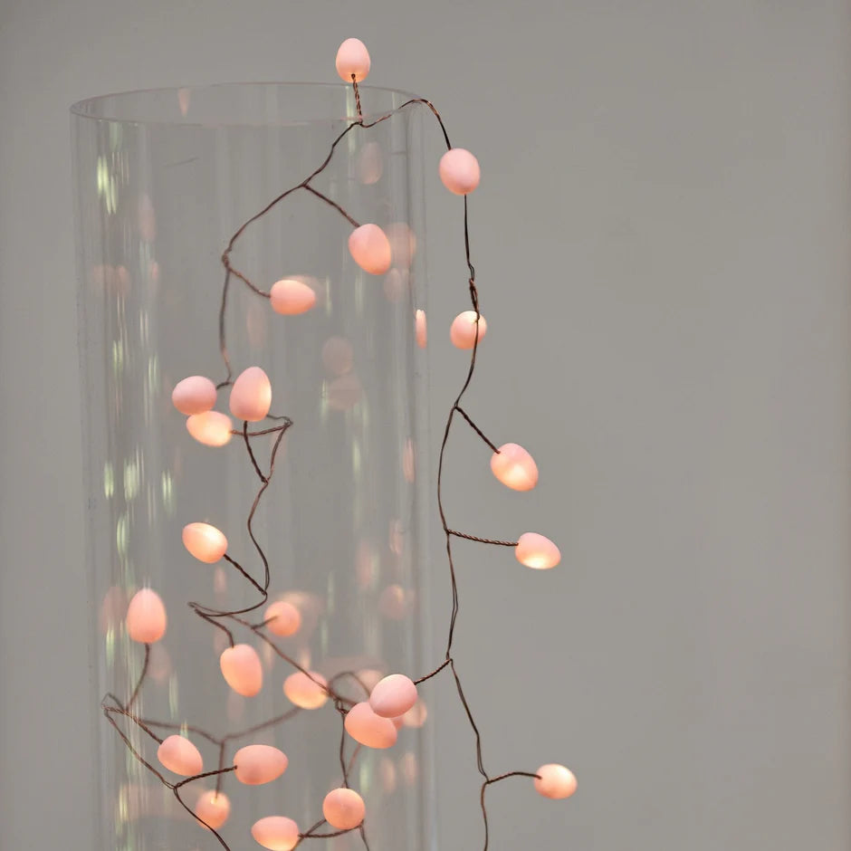 Teardrops Peach Fairy Lights