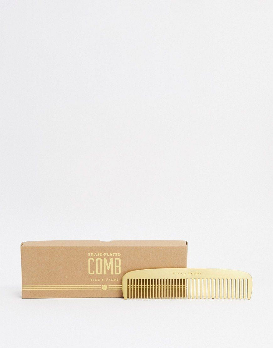 Gentlemen’s Brass Comb