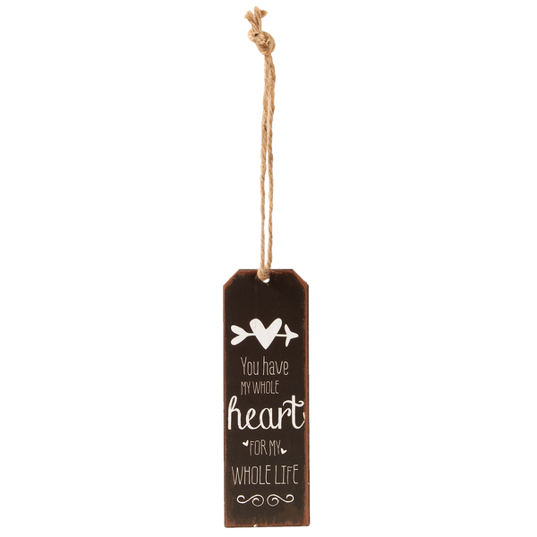 Iron Bookmark - You Have My Whole Heart