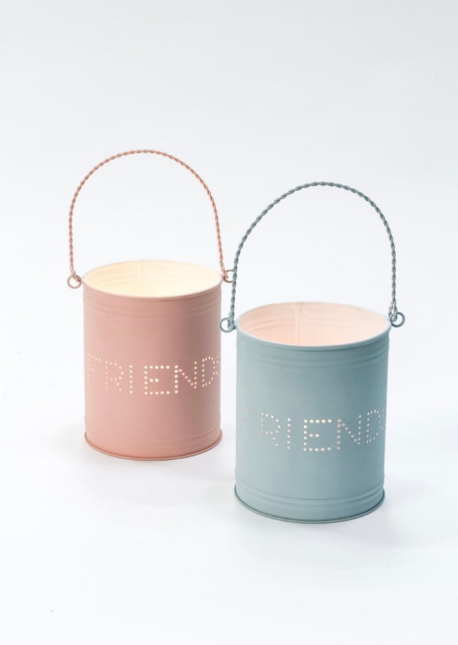 Metal Tea light holder - Friends