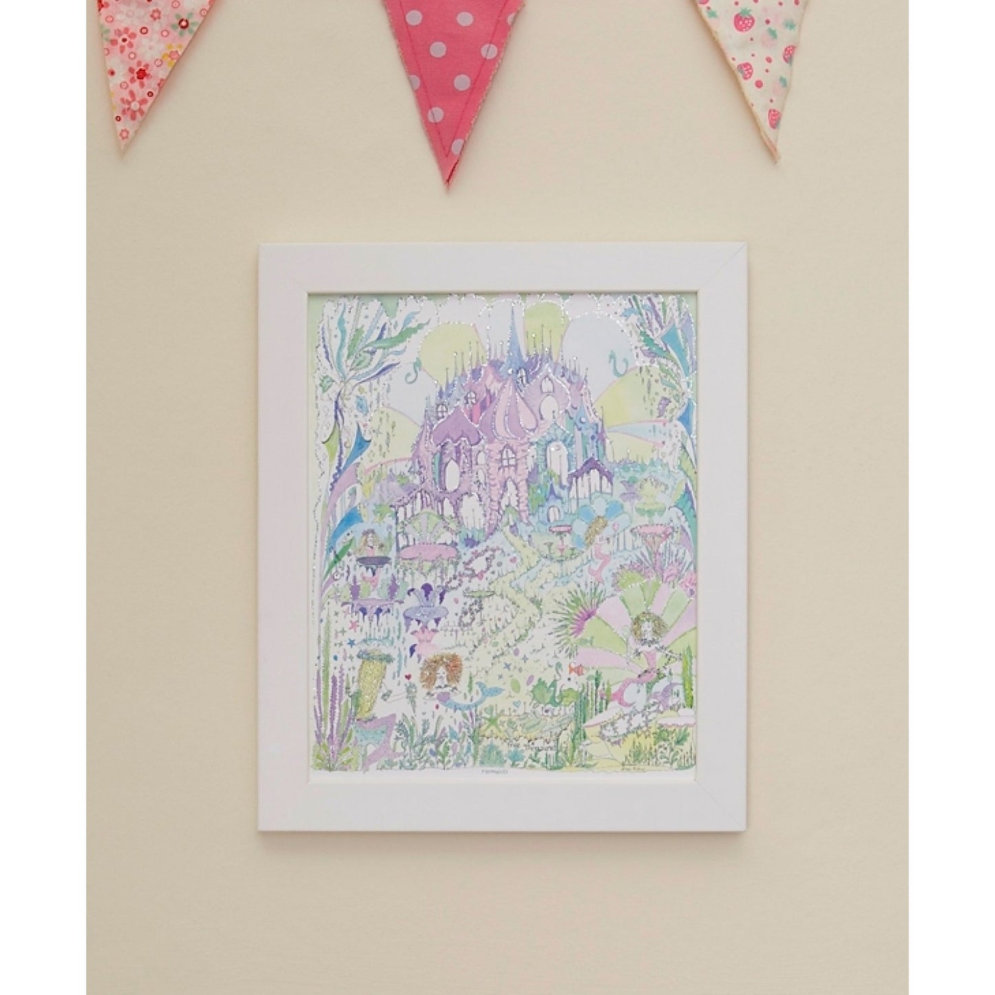 Porch Fairies Small Frame Picture - Mermaids