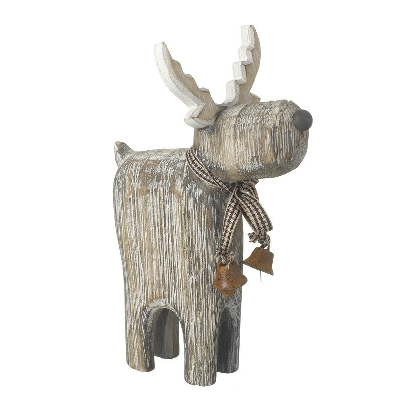 Wooden Deer Decoration