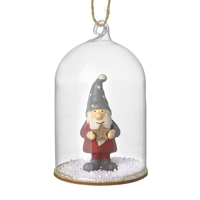Santa In Hanging Dome
