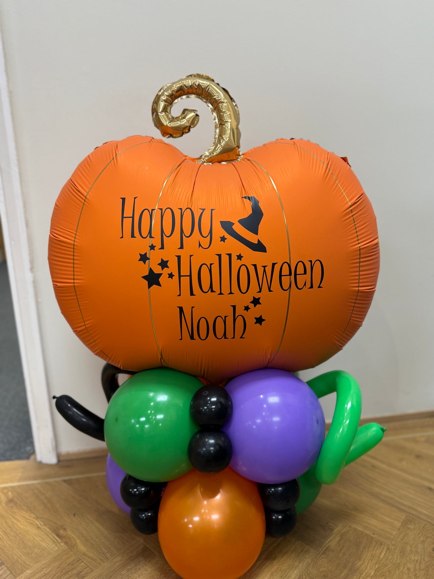 Personalised Pumpkin Stack