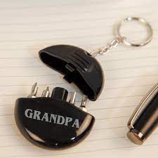 Grandpa Pocket Handy Tool Keyring