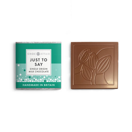 Just to Say Mini Milk Chocolate Bar
