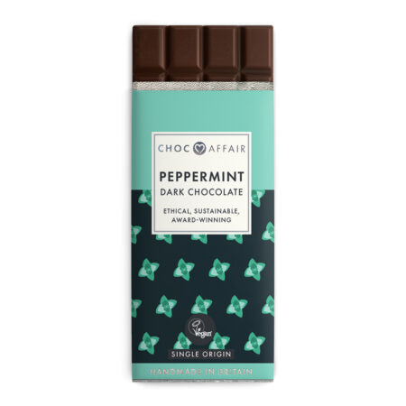 Peppermint Infused Dark Chocolate Bar