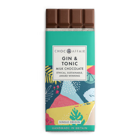 Gin and Tonic Milk Chocolate Bar