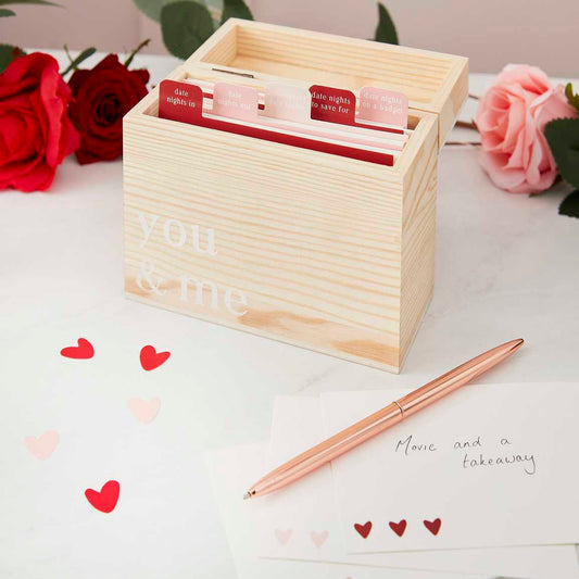 Wooden Date Night Box