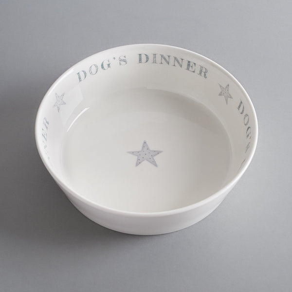 'Dog's Dinner' bone china dog Bowl