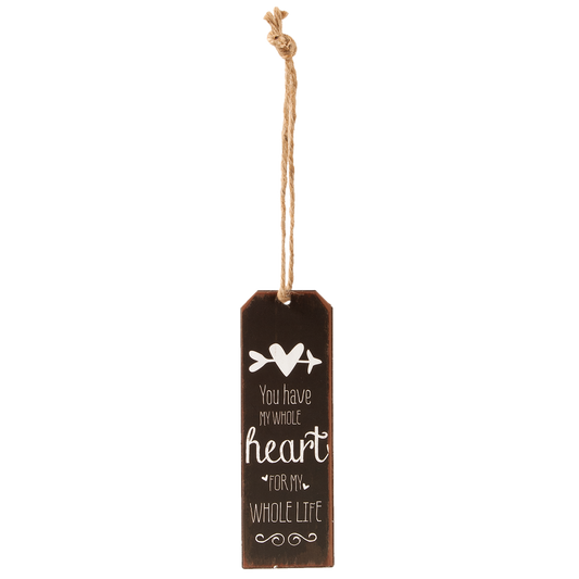 Iron Bookmark - You Have My Whole Heart