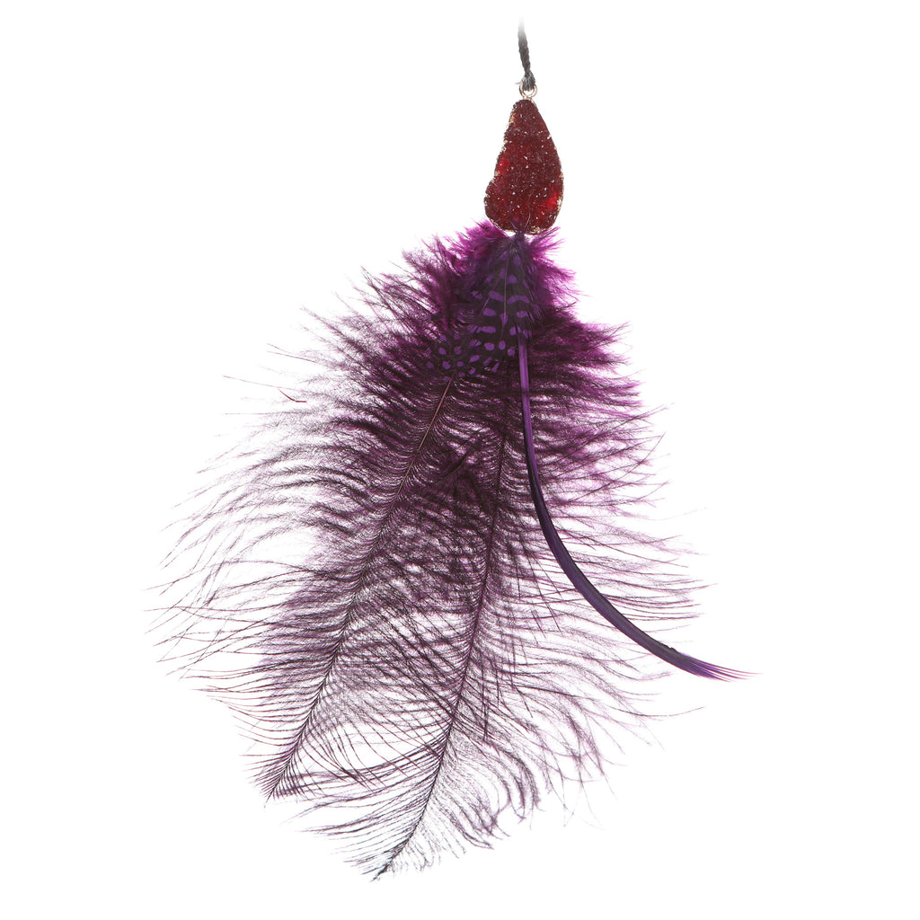 Magic Dec Feather Purple 22Cm