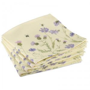 Bee & Flower Napkin