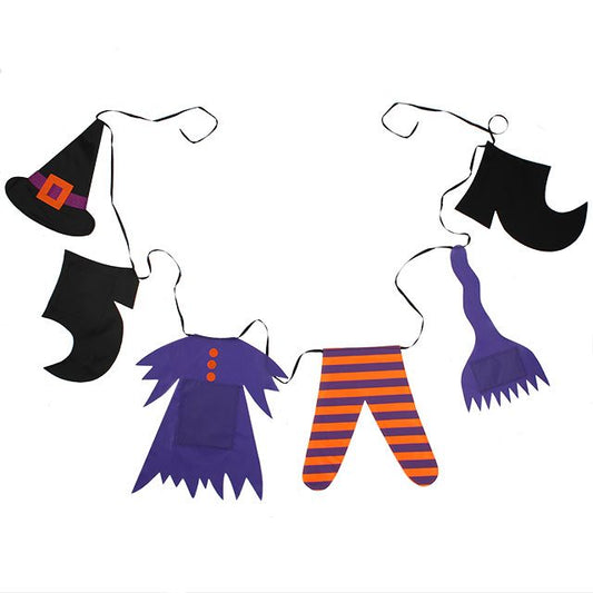 Witch Washing Line Decor