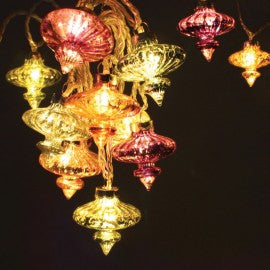 kasbah hanging latern lights