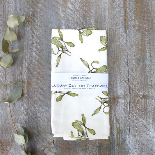 Mistletoe Tea Towel