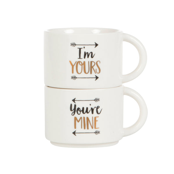 Stacking Mugs - Your Mine Im Yours