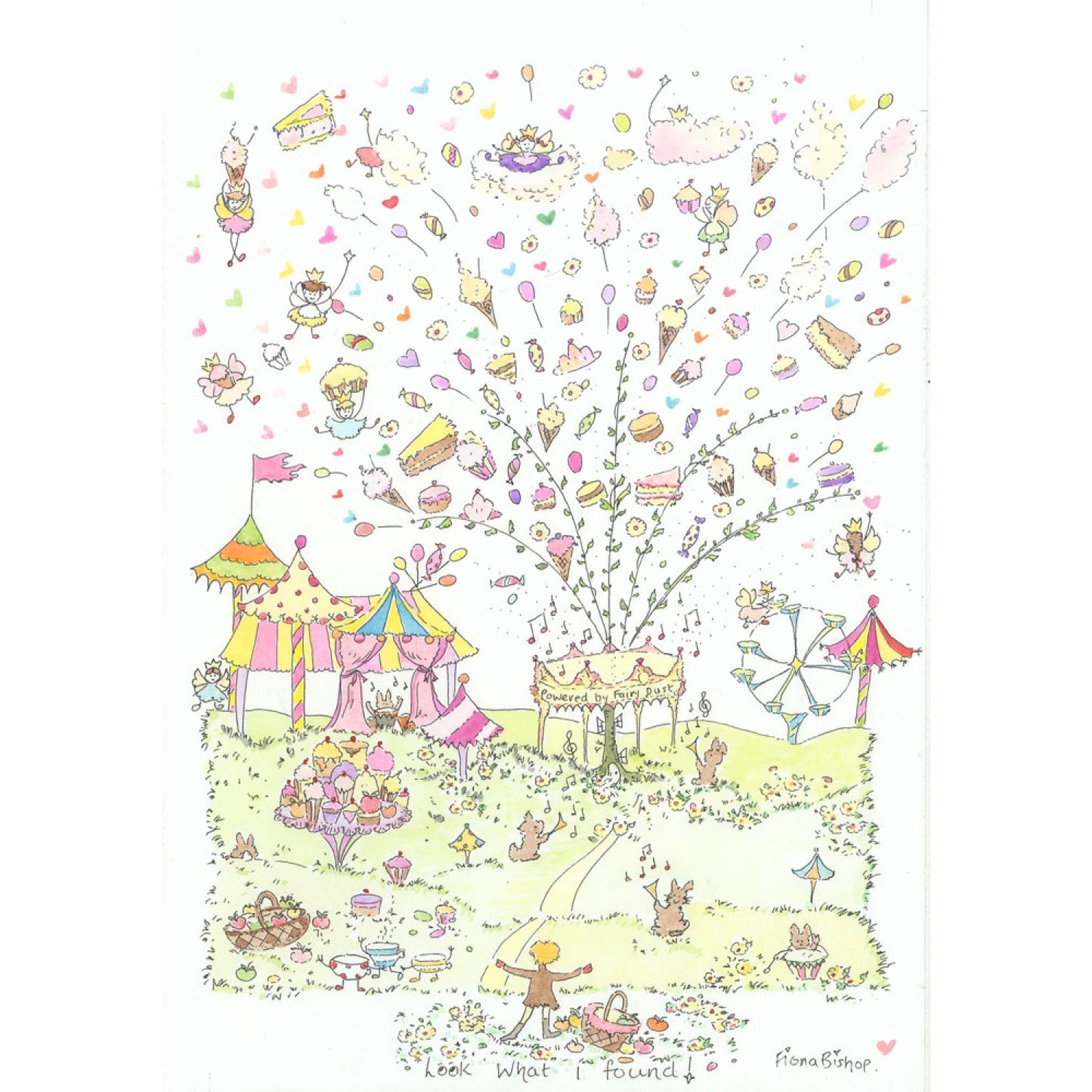 Porch Fairies Small Frame Picture - Look What I Found