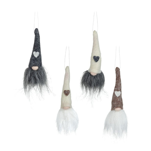 Hanging Gonks With Heart On Hat