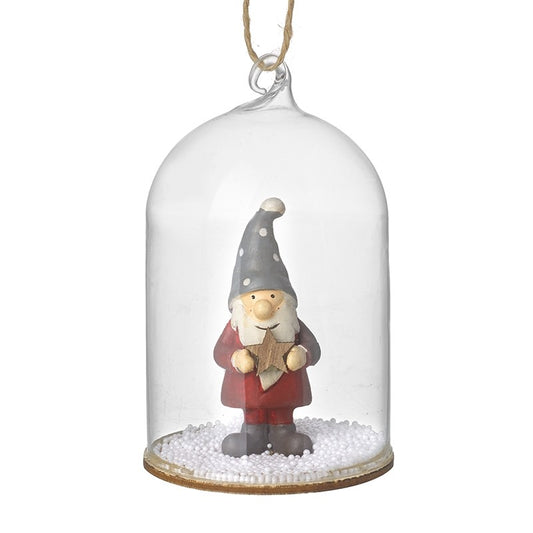 Santa In Hanging Dome