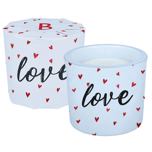 Love Wrapped Candle