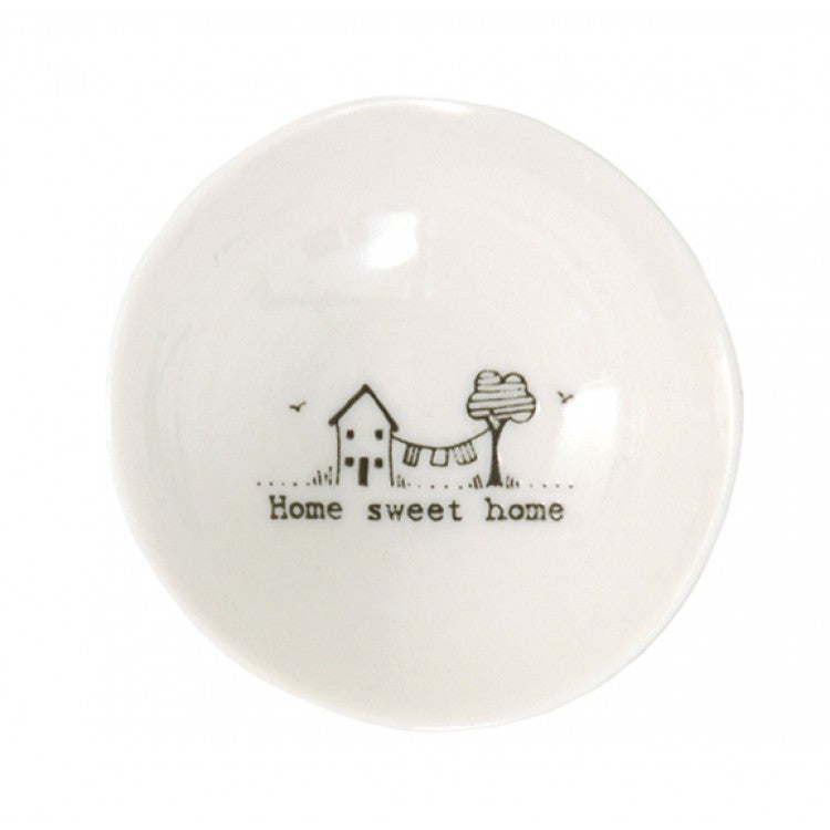 Small Wobbly Bowl - Home Sweet Home